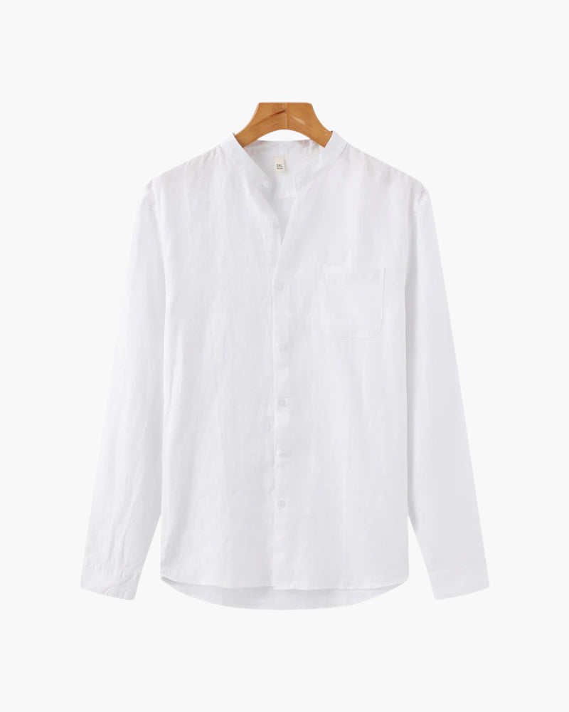 Cape Town - 100% Linen Shirt - Iron & Oak