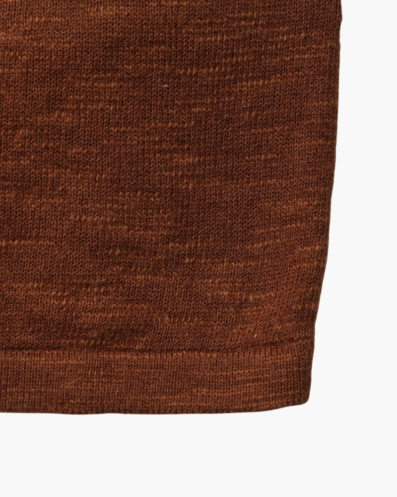 Linen Cotton Essential Crewneck - Iron & Oak