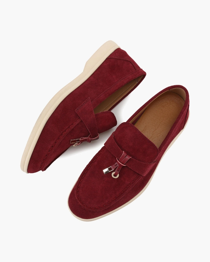 Suede Lady Loafers - Iron & Oak