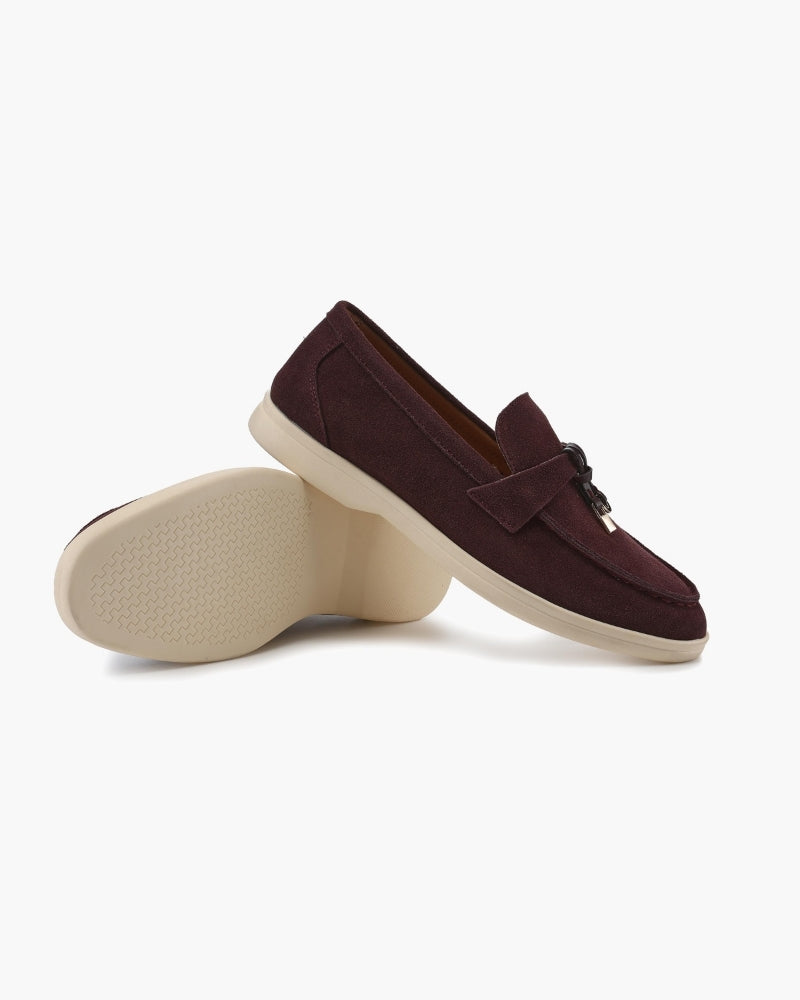 Suede Lady Loafers - Iron & Oak