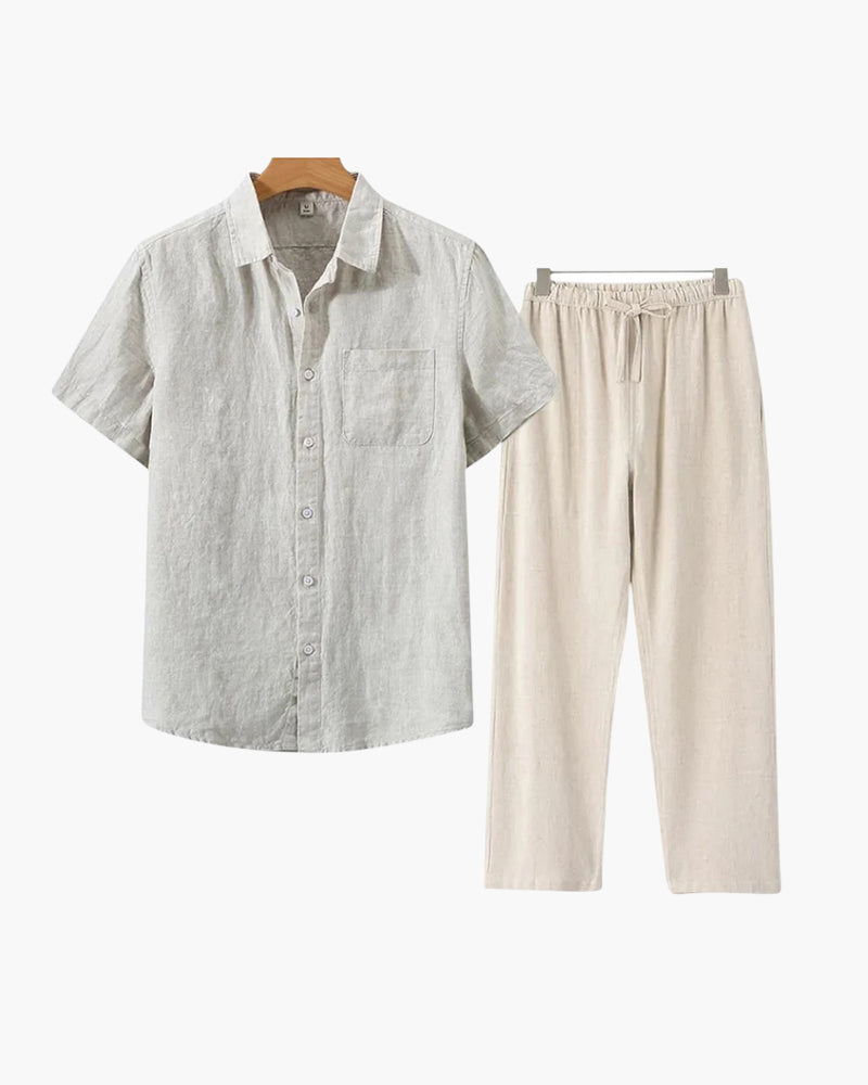 Linen Combo (Shortsleeve) - Iron & Oak