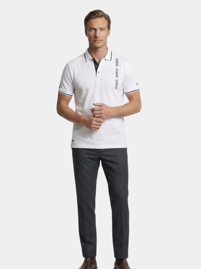 Vanguard Stitch Polo - Iron & Oak