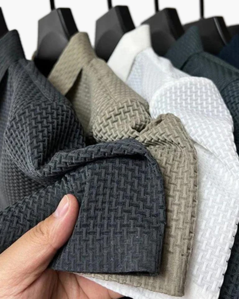 Prestigio Silk Polo (Anti-Wrinkle) - Iron & Oak