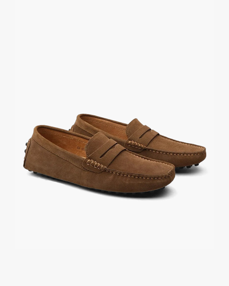 Suede Driver Loafers - Iron & Oak