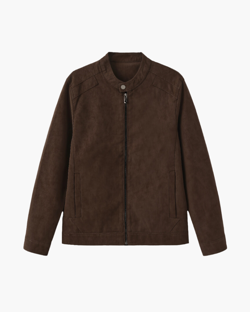 Estate Suede Leather Jacket - Iron & Oak