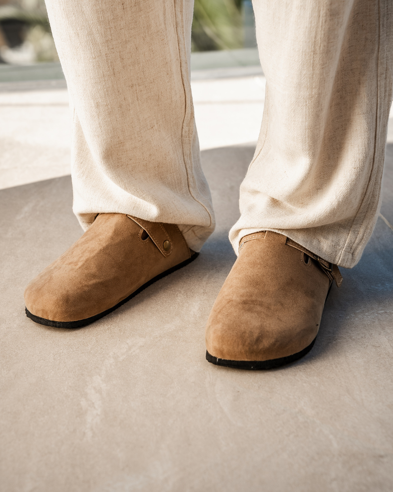 Suede Clogs - Iron & Oak