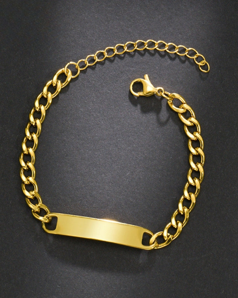 Signature Chain Bracelet - Iron & Oak