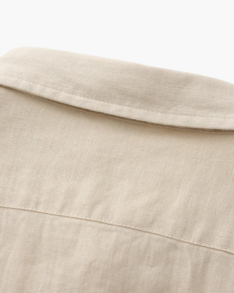 Cape Town - 100% Linen Shirt - Iron & Oak
