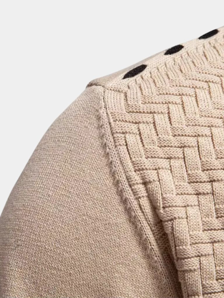 V Neck Knitwear Cardigan - Iron & Oak