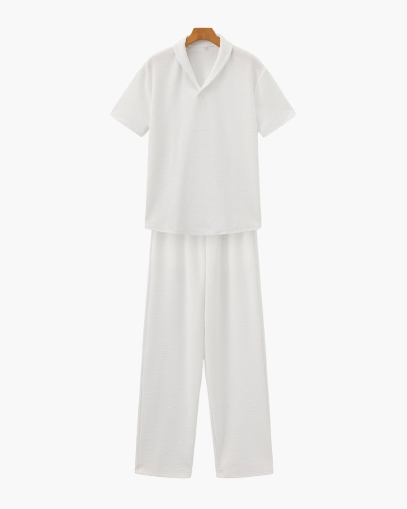 Polo & Pantalon Set - Iron & Oak