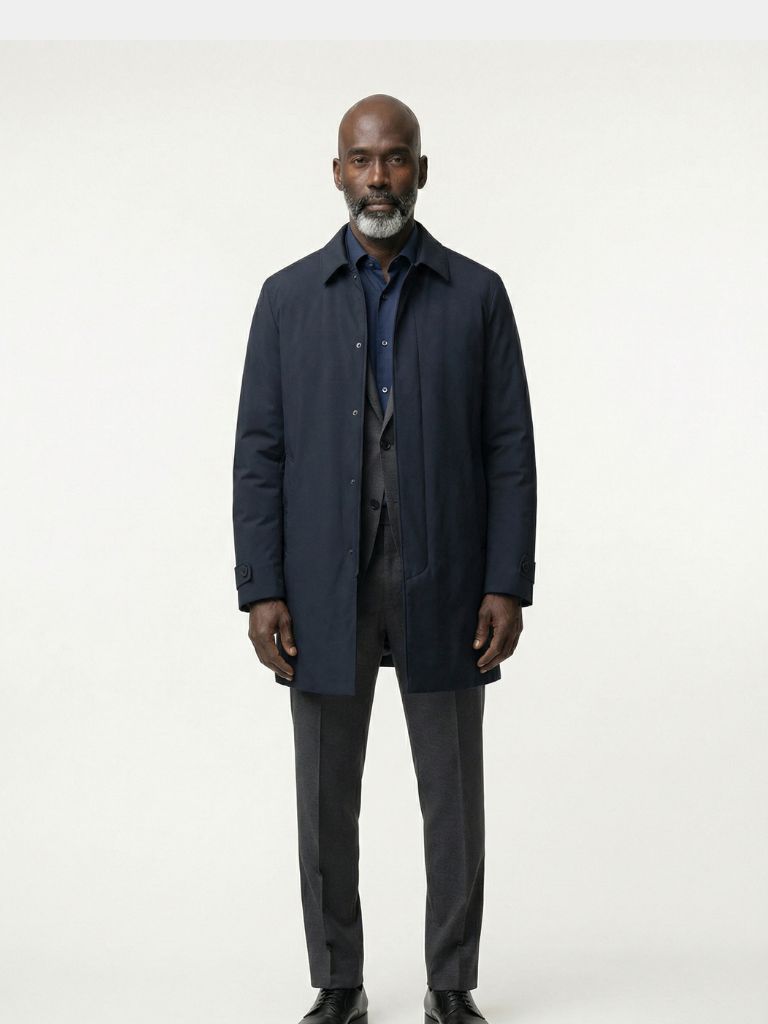 Winter Classic Overcoat - Iron & Oak