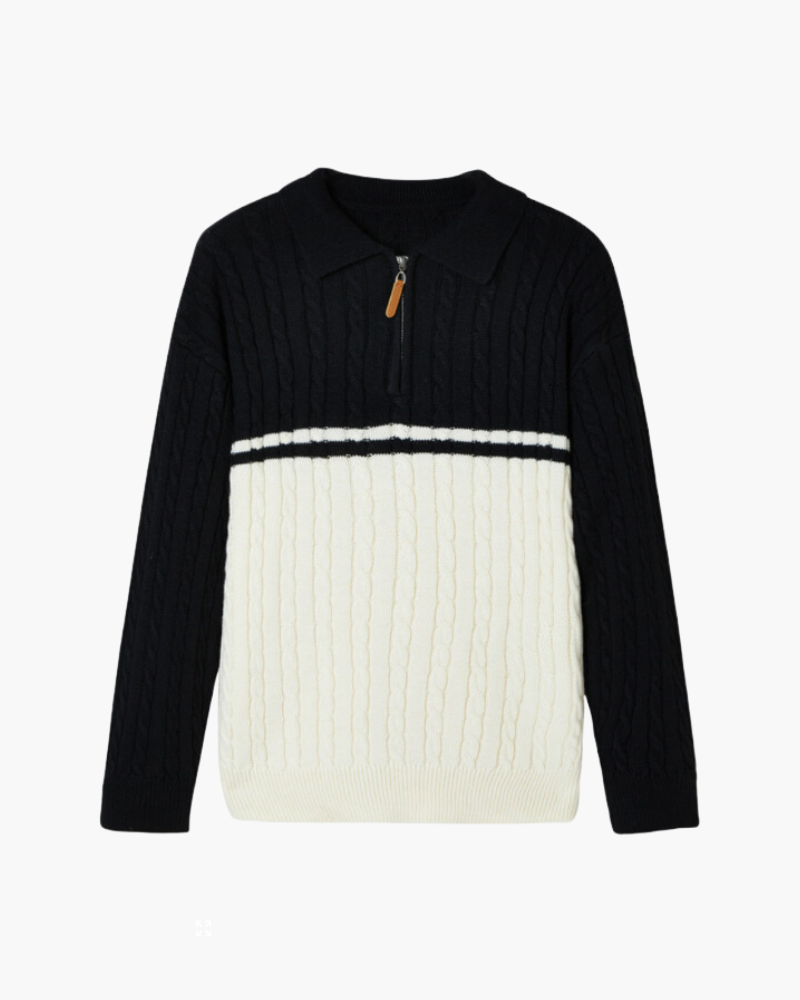100% Premium Wool Zip Up - Iron & Oak
