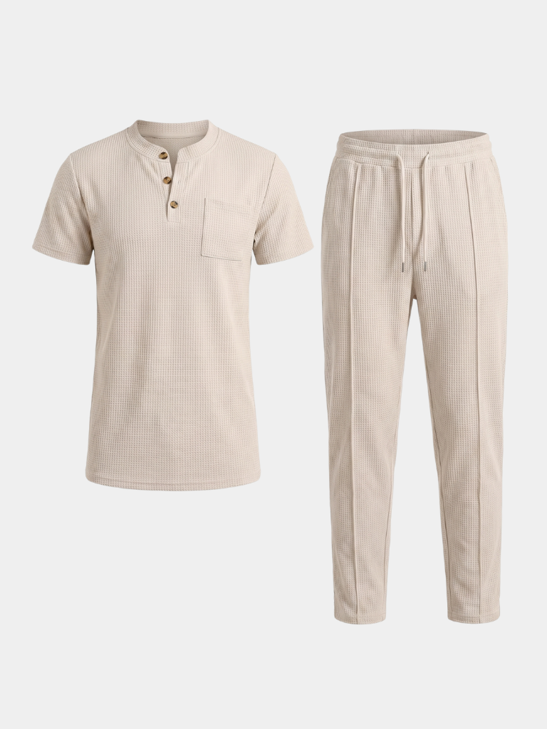 Thermal Mesh Coordinate Set - Iron & Oak