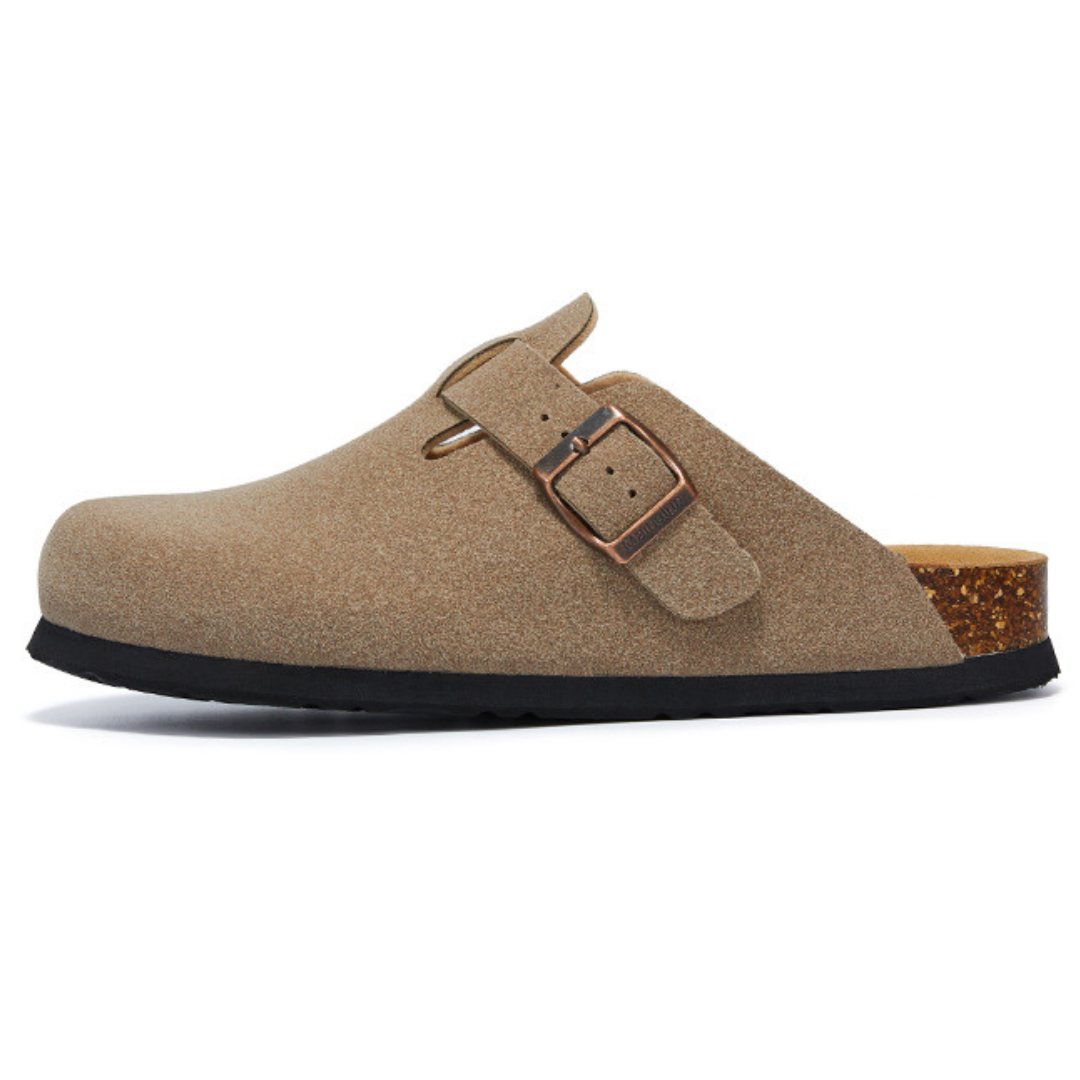 Pucon Suede Clog - Sand | Iron & Oak