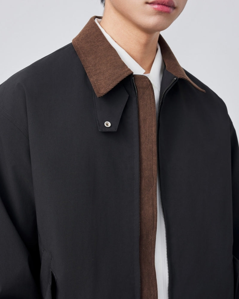 Classic Harrington Jacket - Iron & Oak