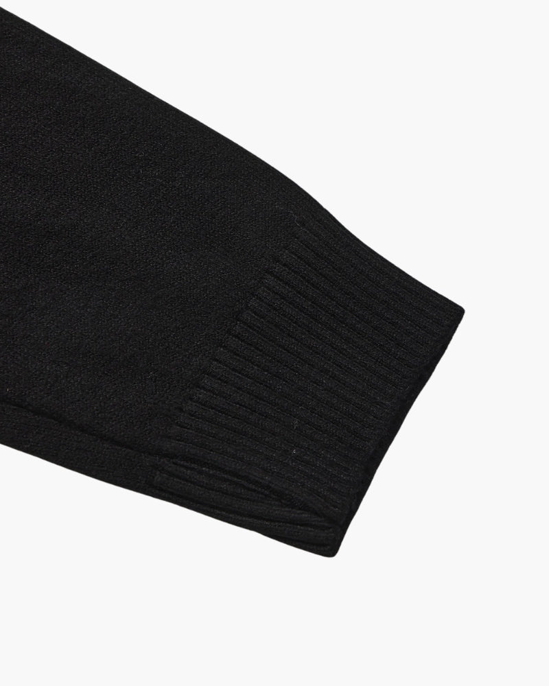 Essential Ribbed Mock Neck Sweater - Iron & Oak