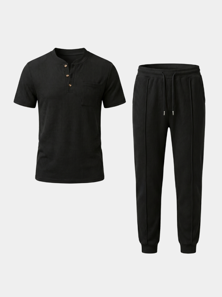 Thermal Mesh Coordinate Set - Iron & Oak