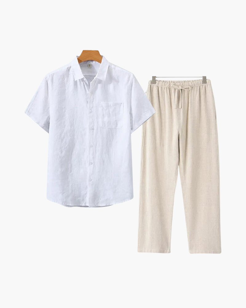 Linen Combo (Shortsleeve) - Iron & Oak