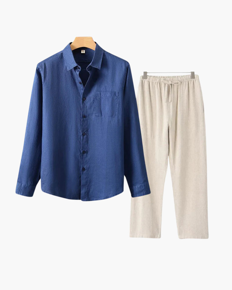 Linen Combo (Longsleeve) - Iron & Oak