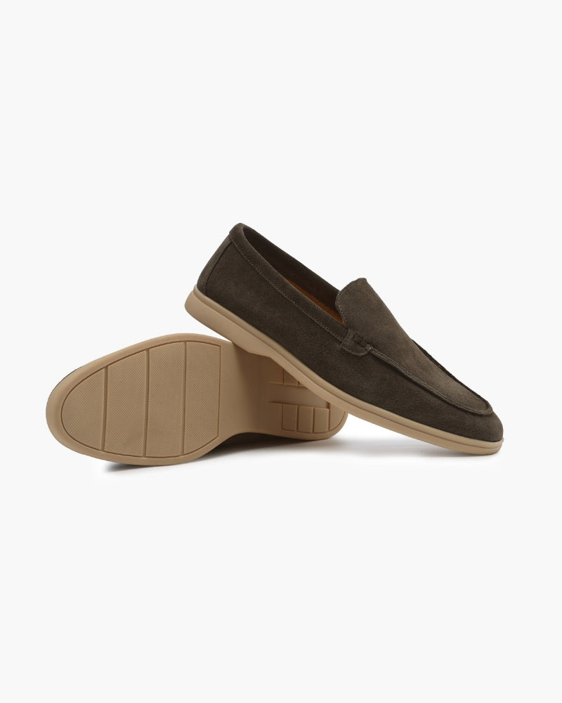 Premium Suede Loafers - Iron & Oak