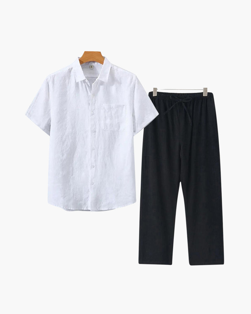 Linen Combo (Shortsleeve) - Iron & Oak