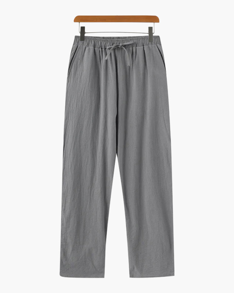 Zanzibar - Linen Pantalon - Iron & Oak