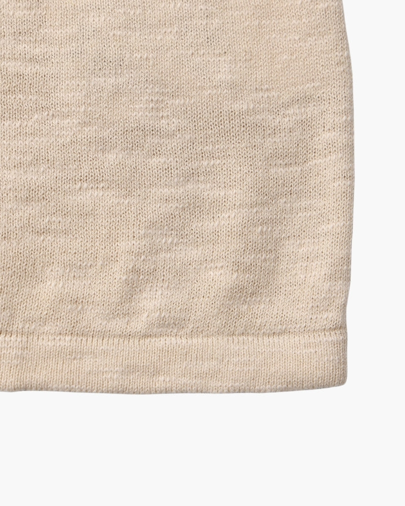 Linen Cotton Essential Crewneck - Iron & Oak