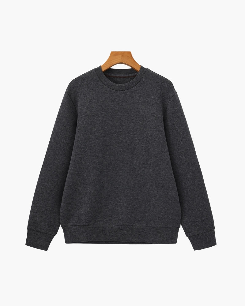 Classic Modal Blend Crewneck Sweatshirt - Iron & Oak