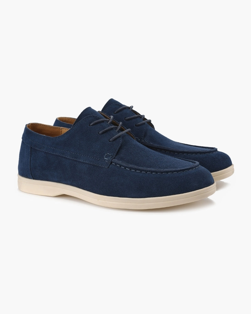 Premium Suede Lace Shoes - Iron & Oak