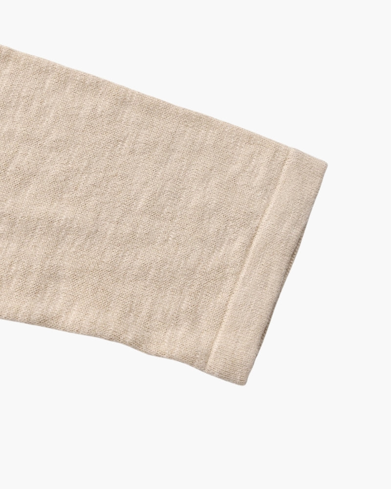 Linen Cotton Essential Crewneck - Iron & Oak
