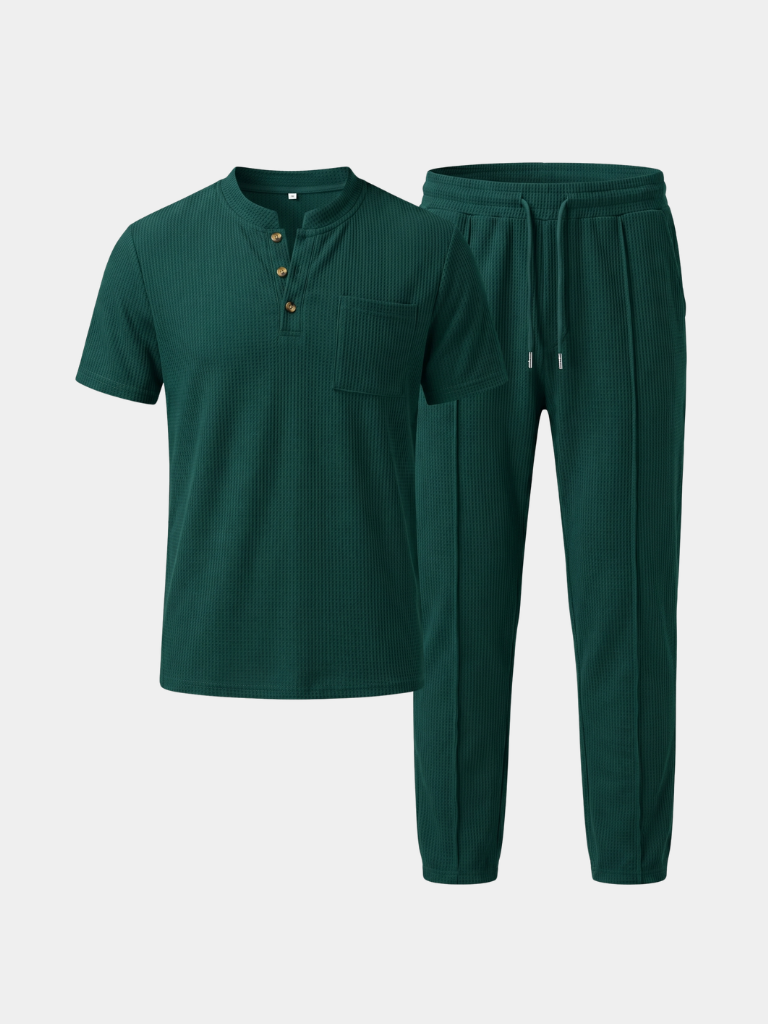 Thermal Mesh Coordinate Set - Iron & Oak