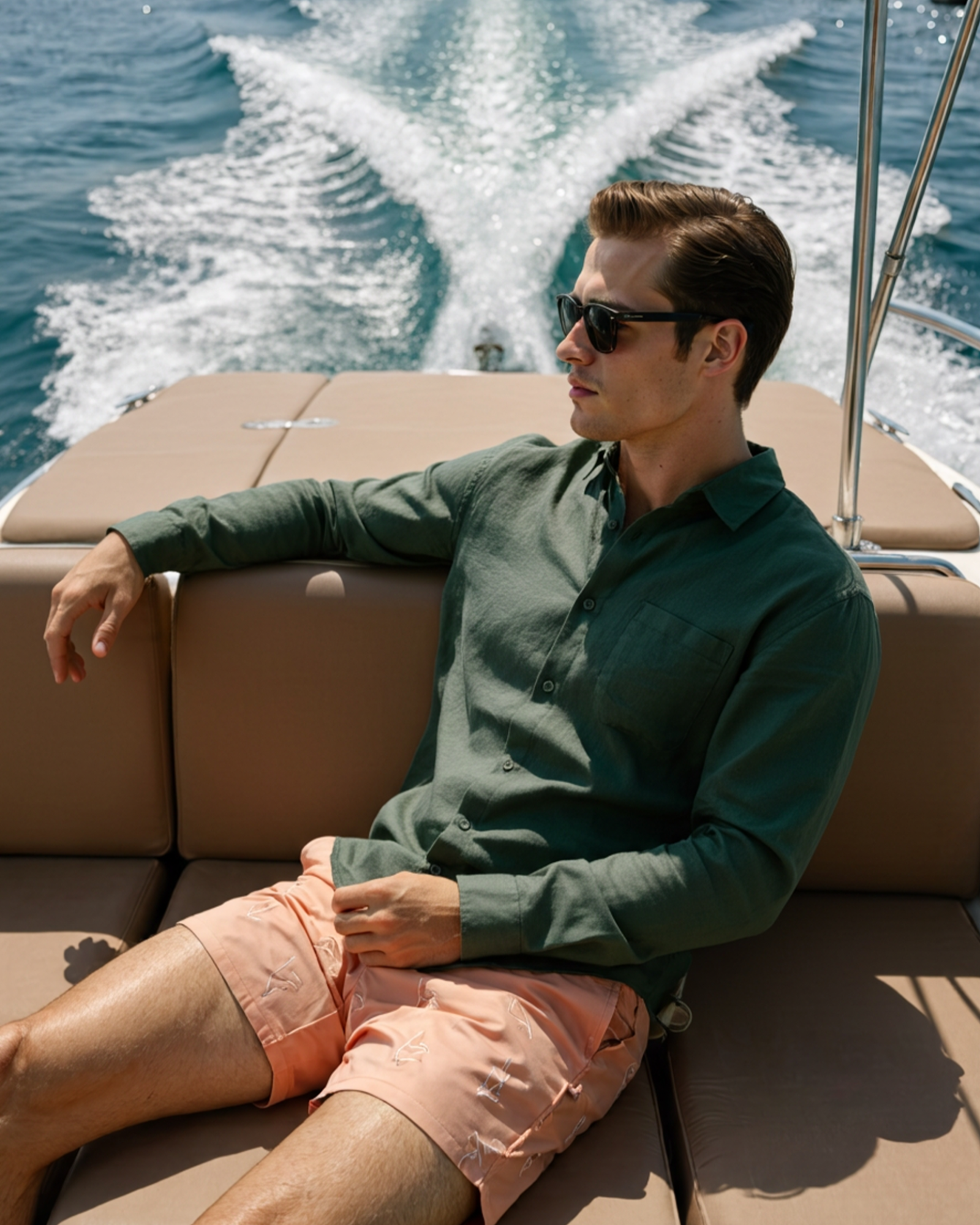 Cape Town - 100% Linen Shirt - Iron & Oak