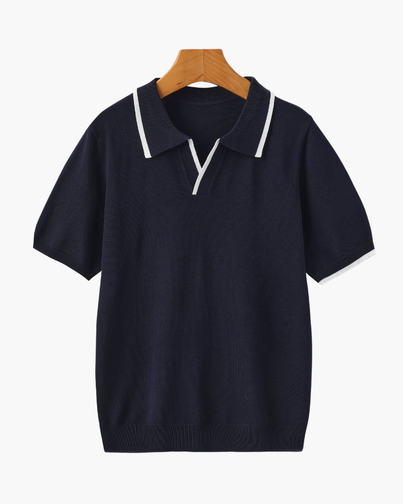 Monaco Edge Polo - Iron & Oak