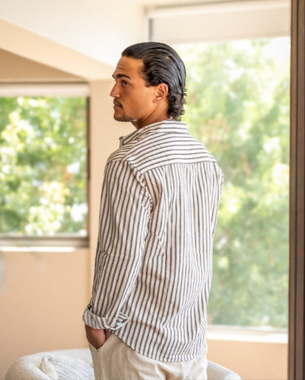 Gentlemen's Striped Shirt - Iron & Oak