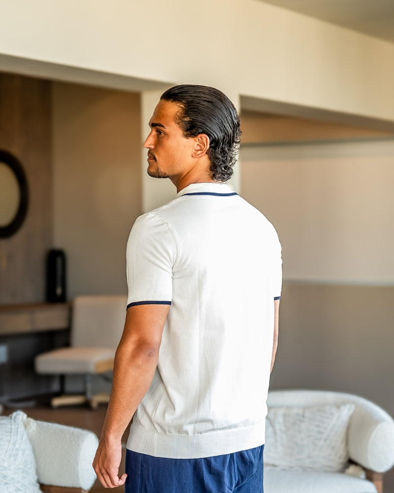 Monaco Edge Polo - Iron & Oak