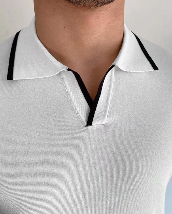Monaco Edge Polo - Iron & Oak