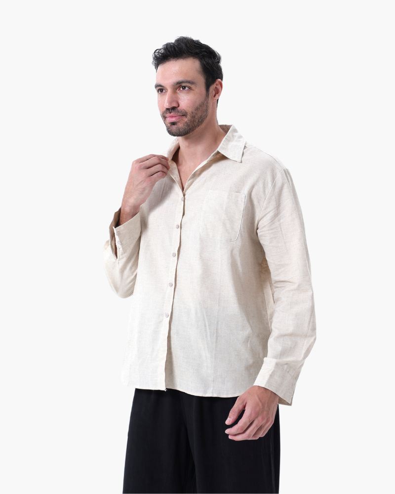 Linen Combo (Longsleeve) - Iron & Oak