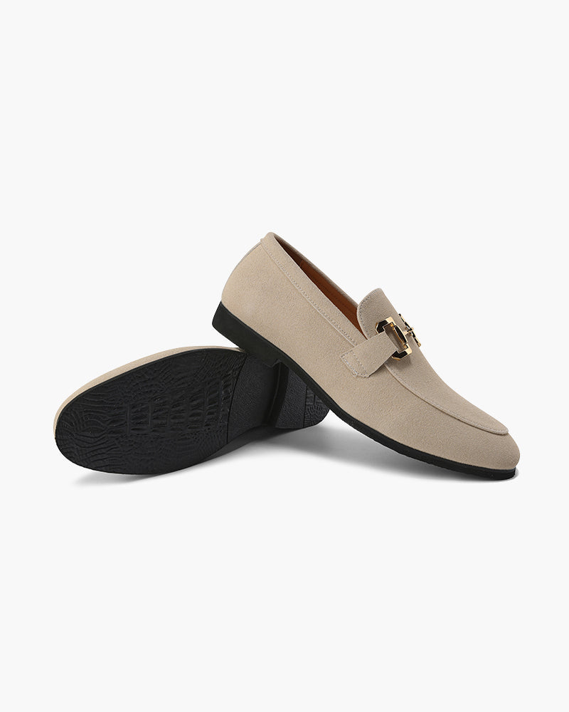 Luxury Suede Loafers - Iron & Oak