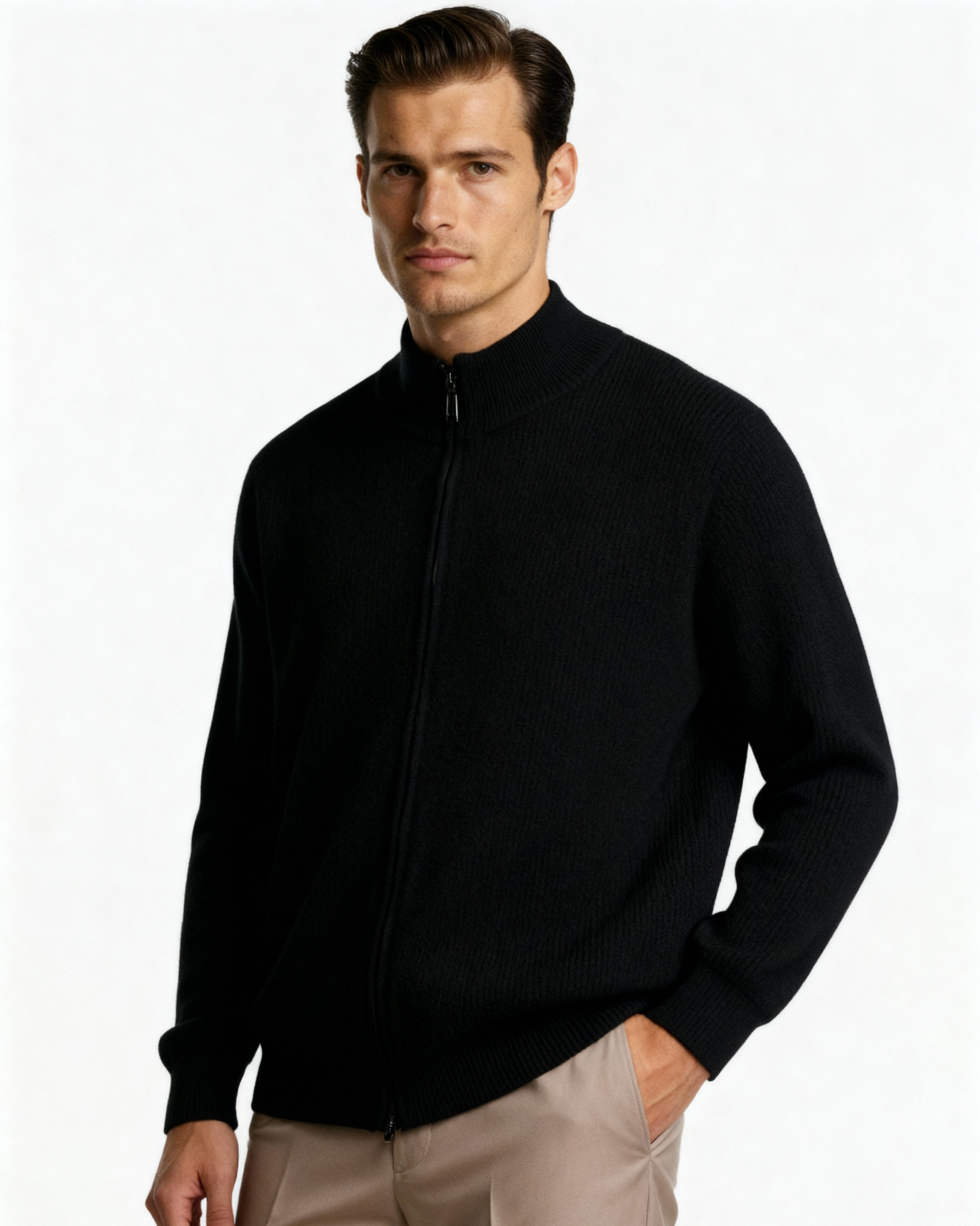 100% Cashmere Vest - Iron & Oak
