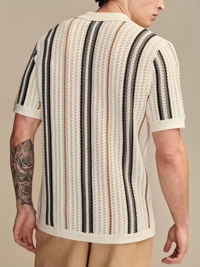 Sunset Groove Polo - Iron & Oak