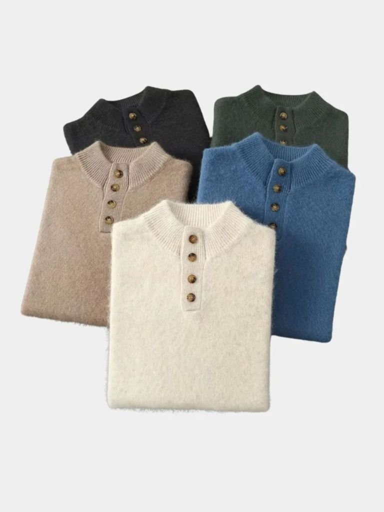 Timeless Luxe Cashmere Pullover - Iron & Oak
