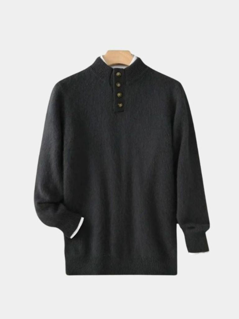 Timeless Luxe Cashmere Pullover - Iron & Oak
