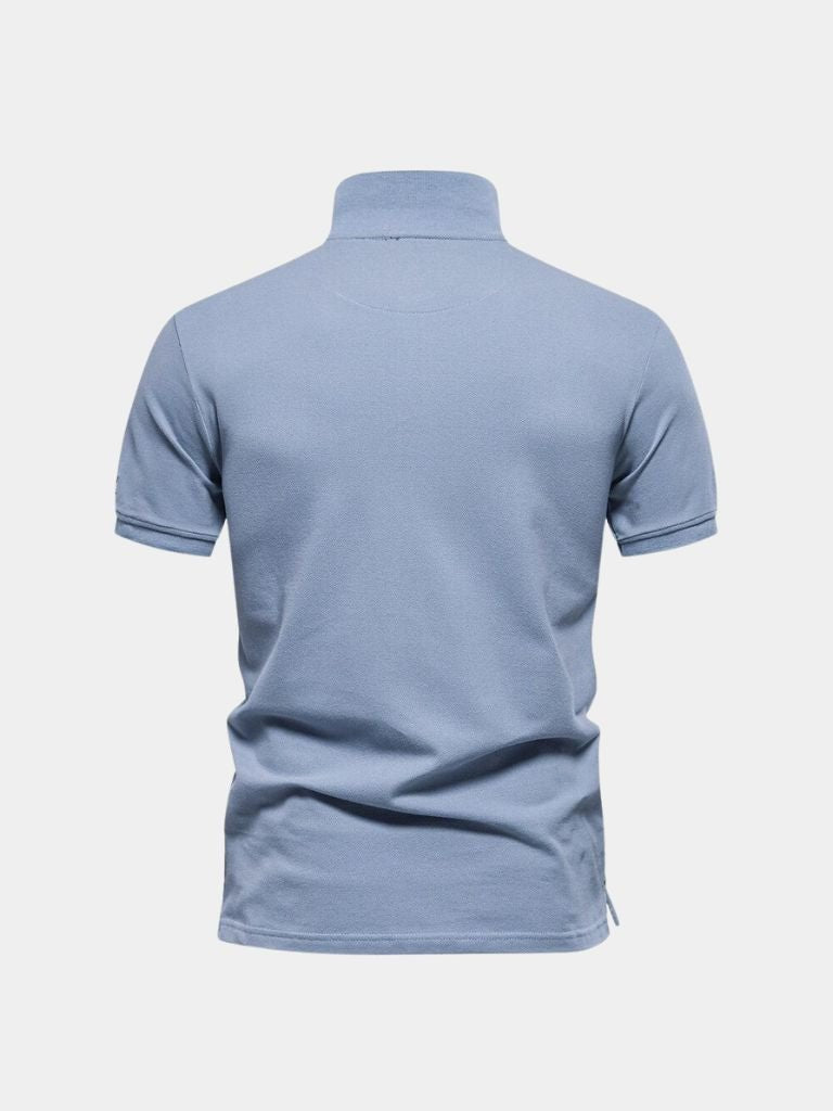 Vanguard Stitch Polo - Iron & Oak
