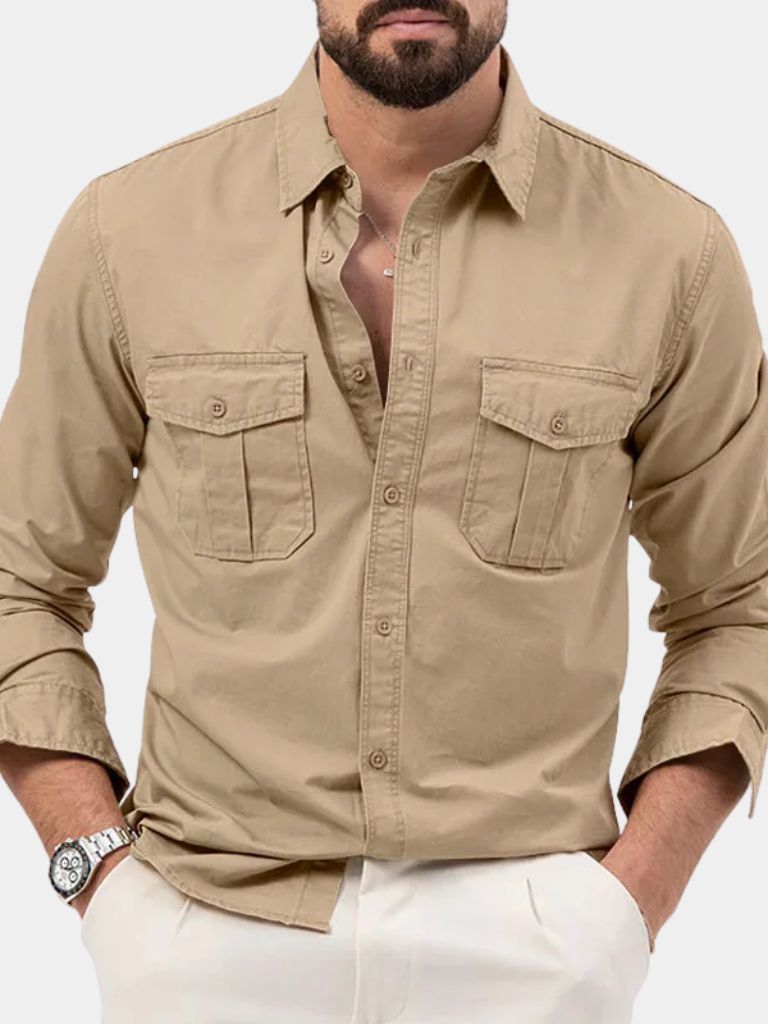 Vintage Long Sleeve Shirt - Iron & Oak