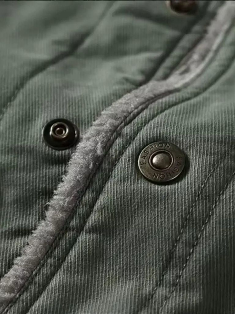 Vintage Military Aviator Jacket - Iron & Oak