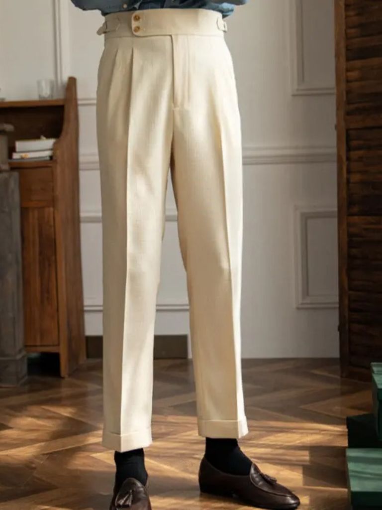 Vintage Old Money Trousers - Iron & Oak