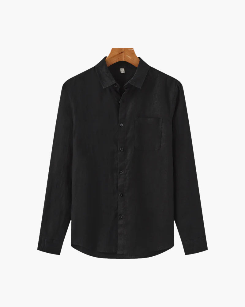 Cape Town - 100% Linen Shirt - Iron & Oak
